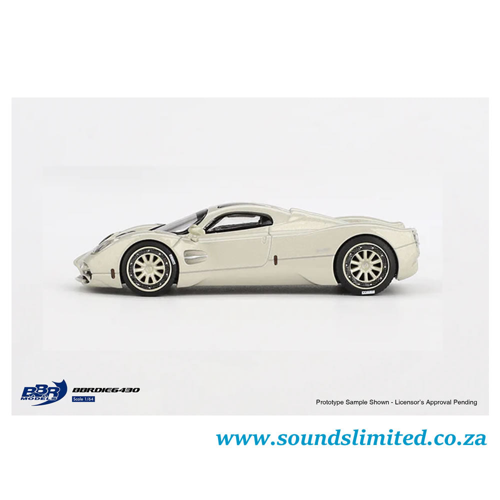 BBR Models 1/64 Pagani Utopia Presentation Grigio Rinascimento BBRDIE6430
