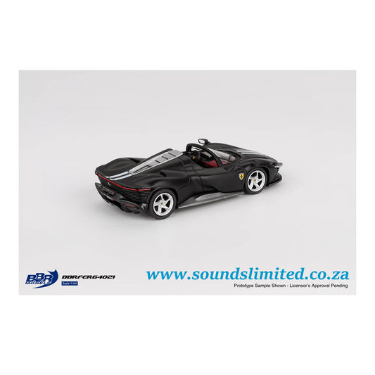 BBR Models Ferrari Daytona SP3 Matt Black BBRFER64021