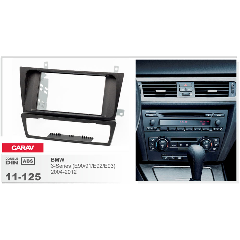 Carav 11-125 BMW 3 S In Dash Car Radio Trimplate