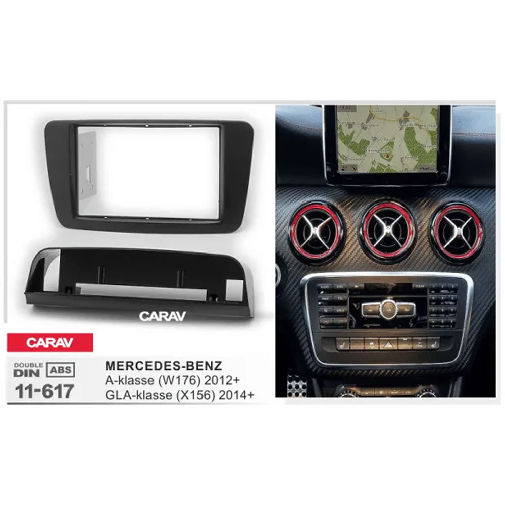 Carav 11-617 Merc A/G Class 2012+ In-Dash Car audio installation kit (Radio Trim)
