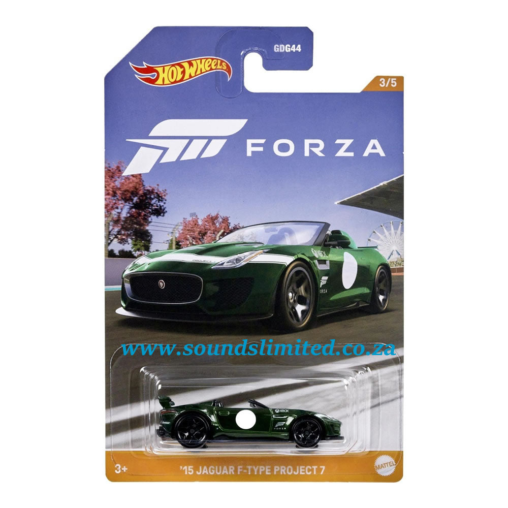 Hot Wheels 15 Jaguar F-Type Project 7 HLK27 Forza