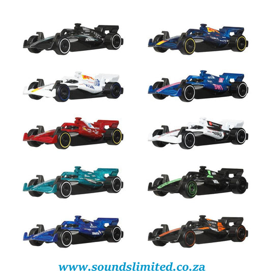 Hot Wheels F1 2025 10 Car Pack JMM24