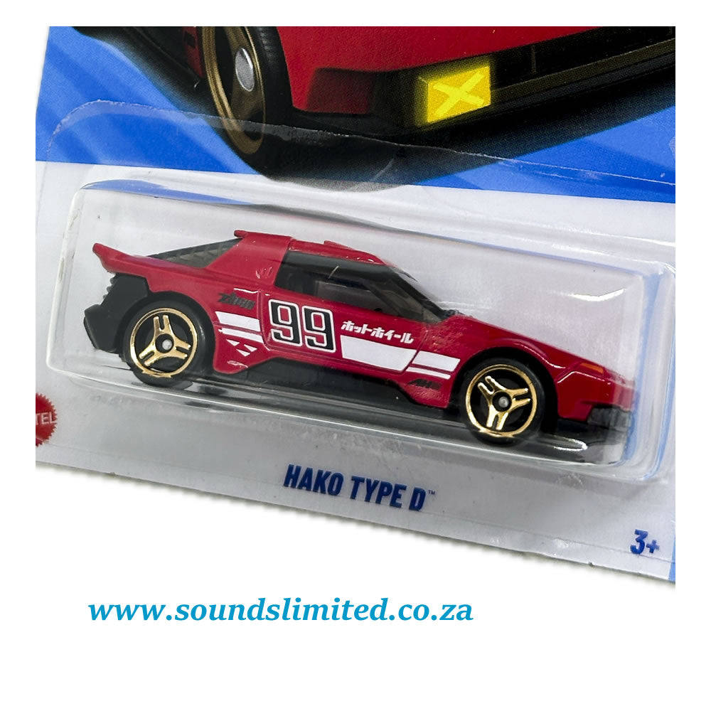 Hot Wheels Hako Type D Let's Race Short Card HYX80