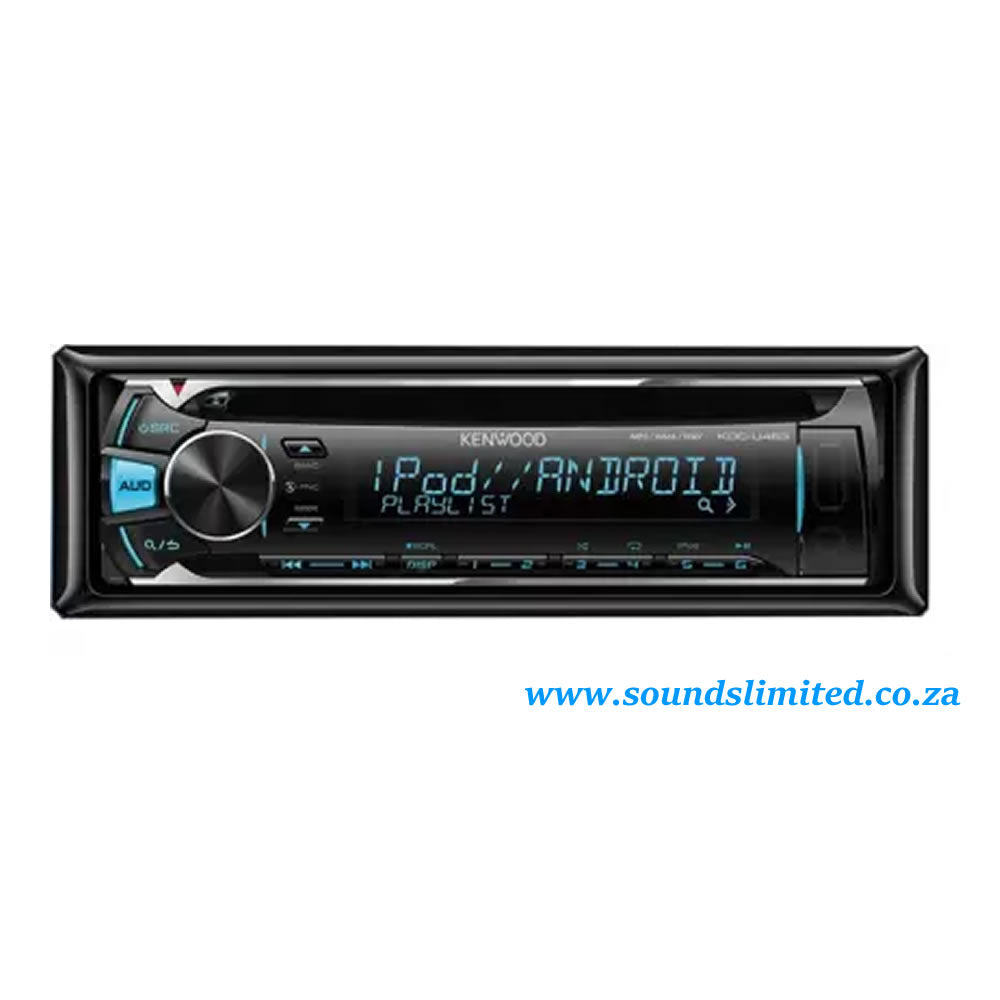 Kenwood Kdc-U463 Car Stereo CD, Usb (Single Din)