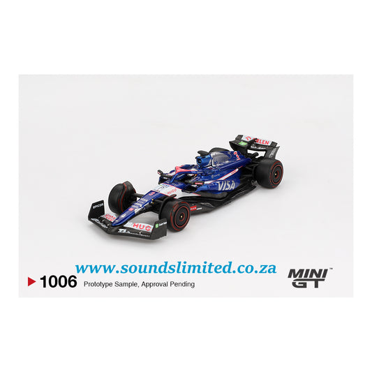 Mini GT #1006 RB VCARB 01 #3 Daniel Ricciardo 2024 F1 2024 Bahrain GP