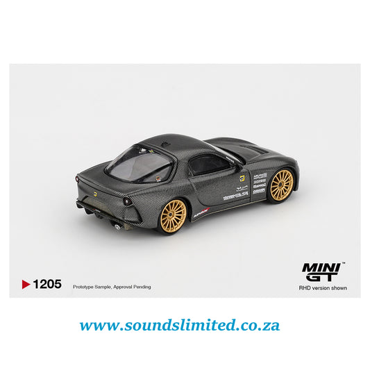 Mini GT #1205 Mazda RX-7 RE-Amemiya Matsukiyo KOKU 3 Rotor NA-7 TAS 2025 Best Tuned Car Award