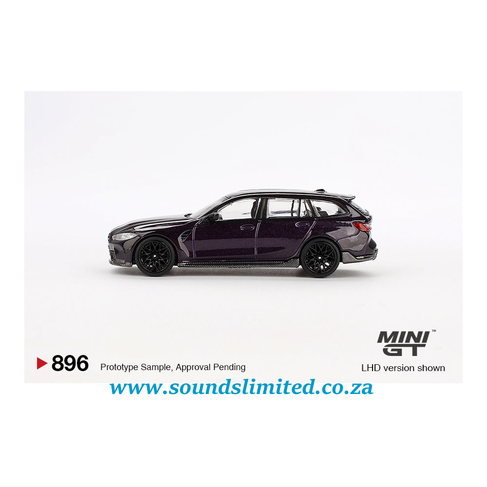 Mini GT #896 BMW M3 M Performance Touring Daytona Violet