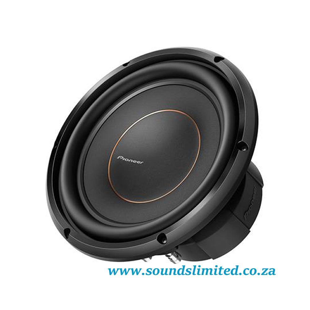 Pioneer TS-D10D4 10" 1500w Max Power, Dual 4 ohm Voice Coil, Subwoofer 500w RMS