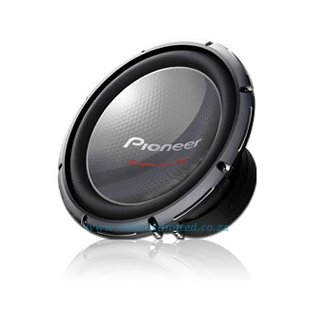 Pioneer TS-W3003D4 12" Champion Series PRO Subwoofer with Dual 4 Ω Voice Coils, 2 000 Watts