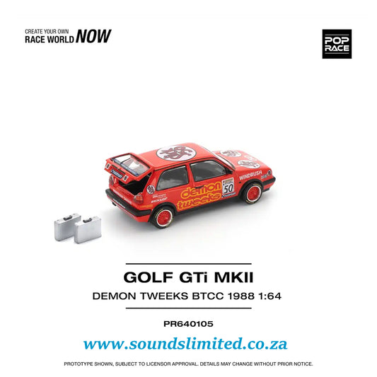 Pop Race Golf GTI Mk2 Red PR64-105
