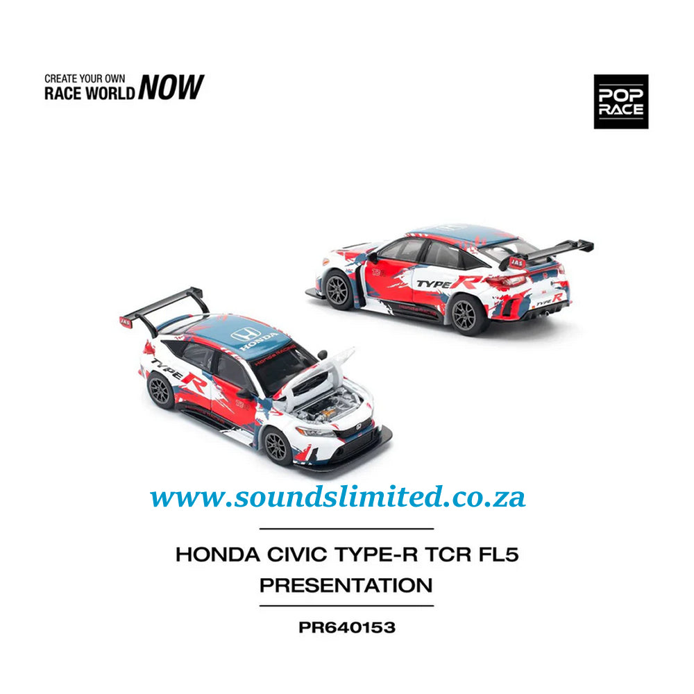 Pop Race Honda Civic FL5 Type-R TCR Presentation PR64-153