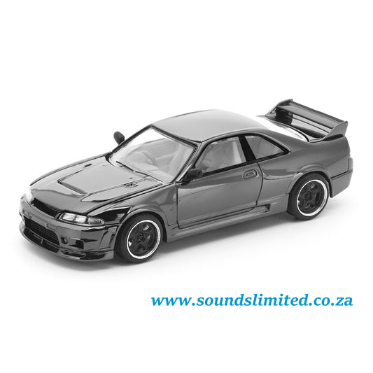 Pop Race R33 GT-R Dark Chrome PRDC003