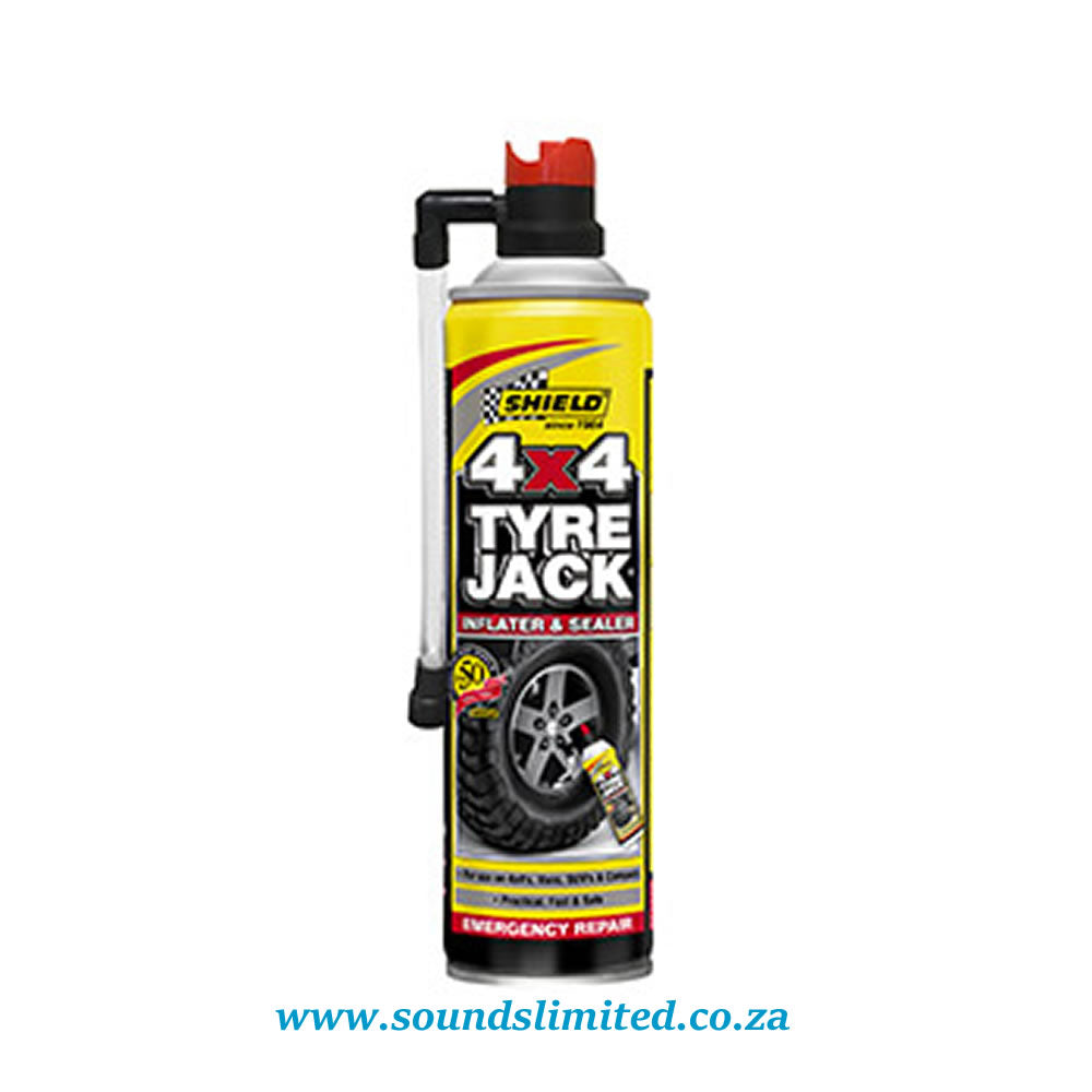 Shield SH259 Tyre Jack 4×4 Emergency Inflater 500ml