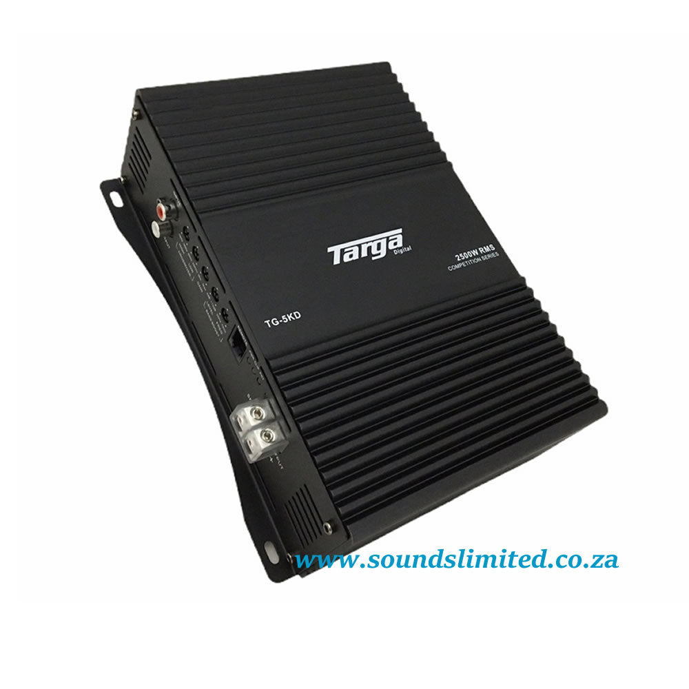 Targa TG-5KD Competition Series Monoblock Amplifier (2500W RMS)