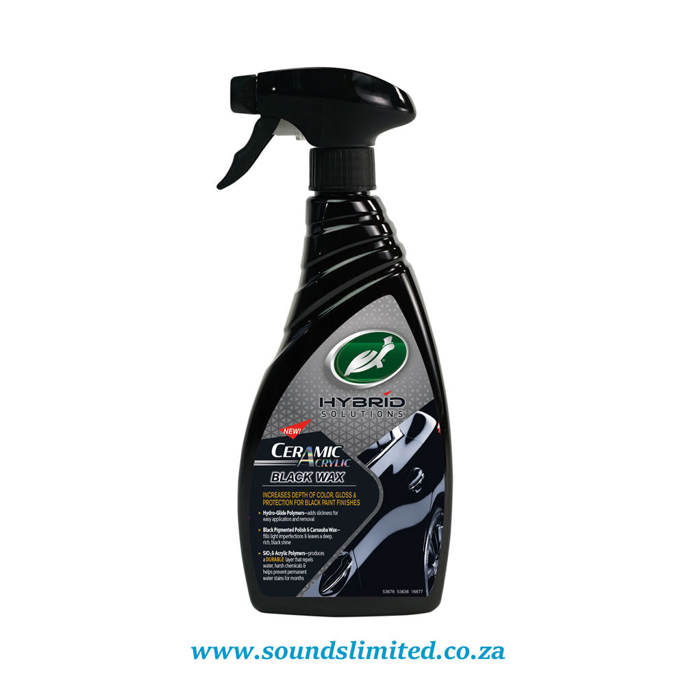 Turtle Wax – Hybrid Ceramic Acrylic Black Wax (500ml) FG53678