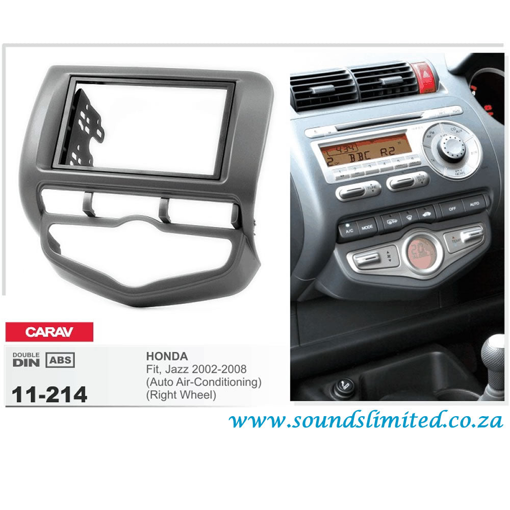 Carav 11-214 Honda Fit, Jazz, City In Dash Car Radio Trimplate