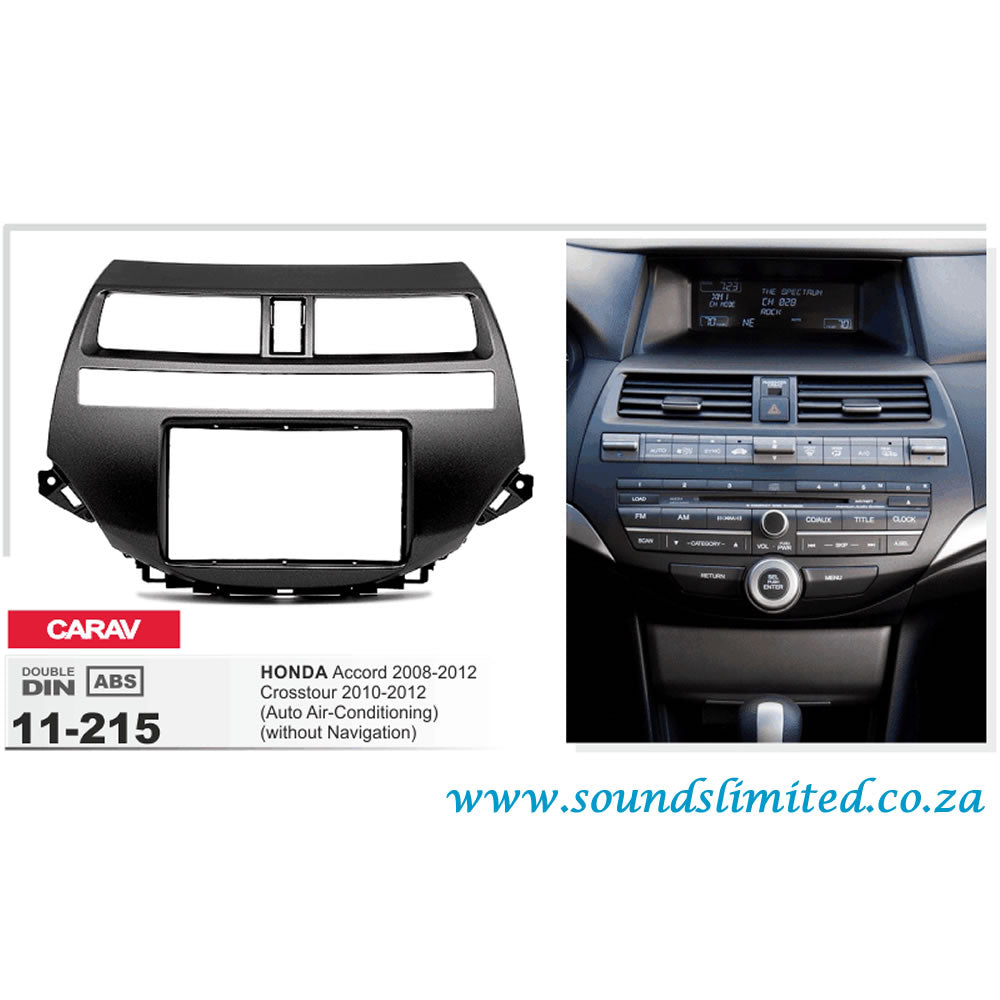 Carav 11-215 Honda Accord 2008+ In Dash Car Radio Trimplate (install kit)