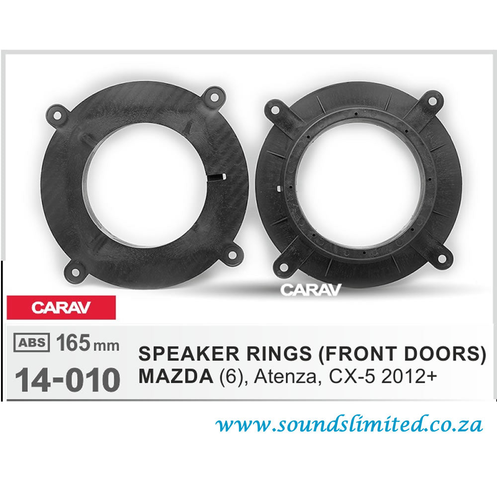 Carav 14-010 - Speaker Rings Car Audio Installation