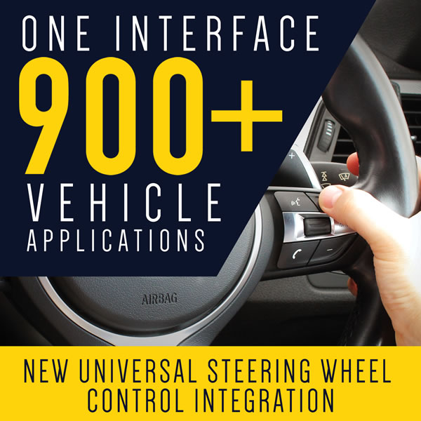 Connects2 UNI-SWC.5 Universal Steering Wheel Control Interfaces