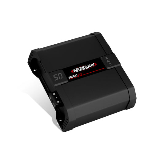 SounDigital 3000.1D-1  EVO Amplifier 1x3000w RMS 1Ohm