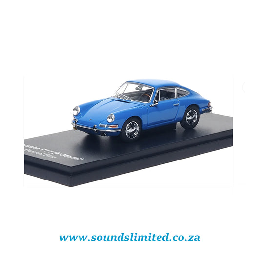 Almost Real AR Box #45 Porsche 911 F-Model 1964 Enamel Blue Diecast 641001001