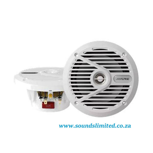 Alpine SPS-M601W Marine 16,5 cm 2-Way Coaxial Speaker