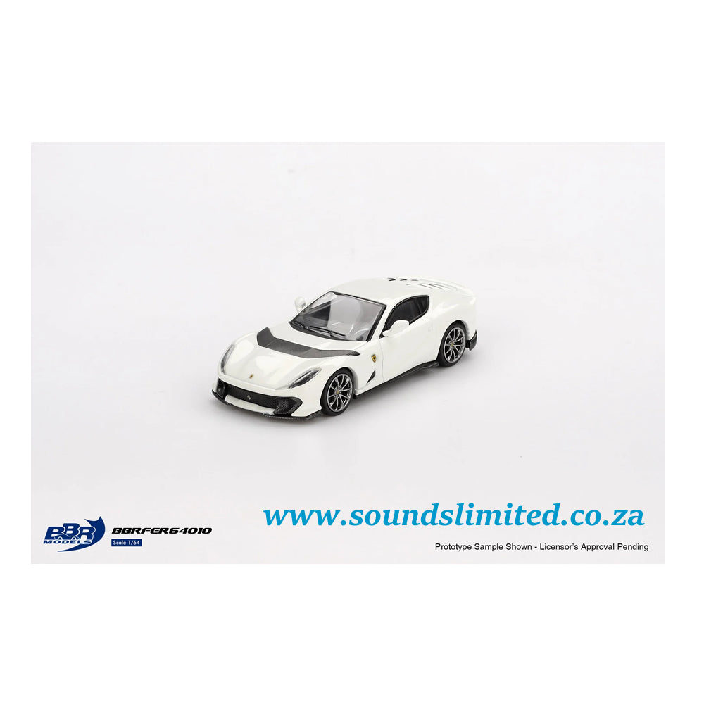 BBR Models Ferrari 812 Competizione Bianco Avus 2024 BBRDIE64010