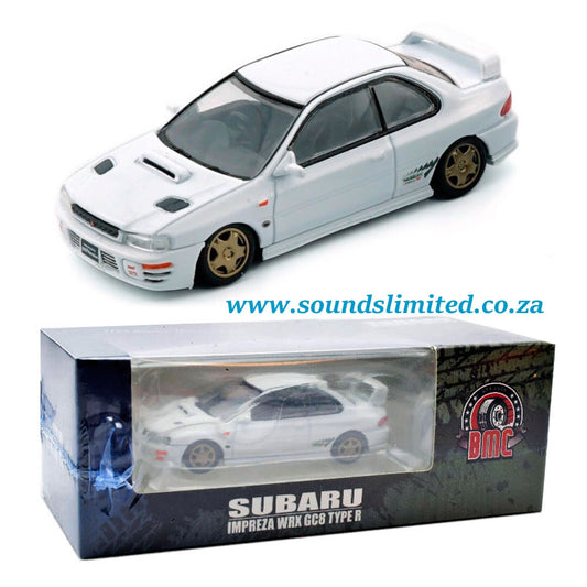 BM Creations Subaru Impreza WRX GC8 Type R White (1/64) 64B0231