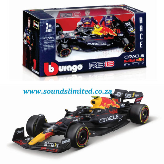 Bburago 1/43 Red Bull F1 RB18 2022 #11 Sergio Perez 18-38061