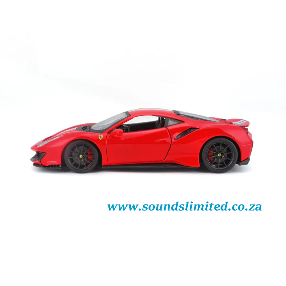 Bburago Ferrari 488 Pista Red 1/24 18-26026