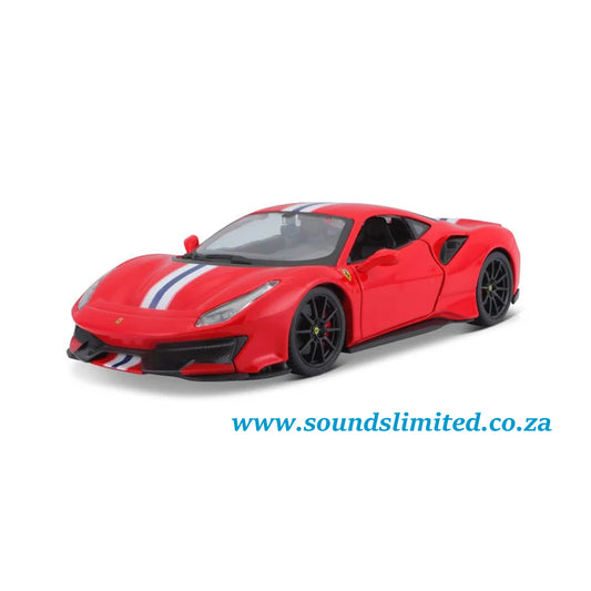 Bburago Ferrari 488 Pista Red 1/24 18-26026