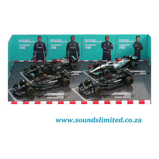 Bburago Mercedes-AMG F1 4-Pack #44 Lewis Hamilton 1/43 18-38093