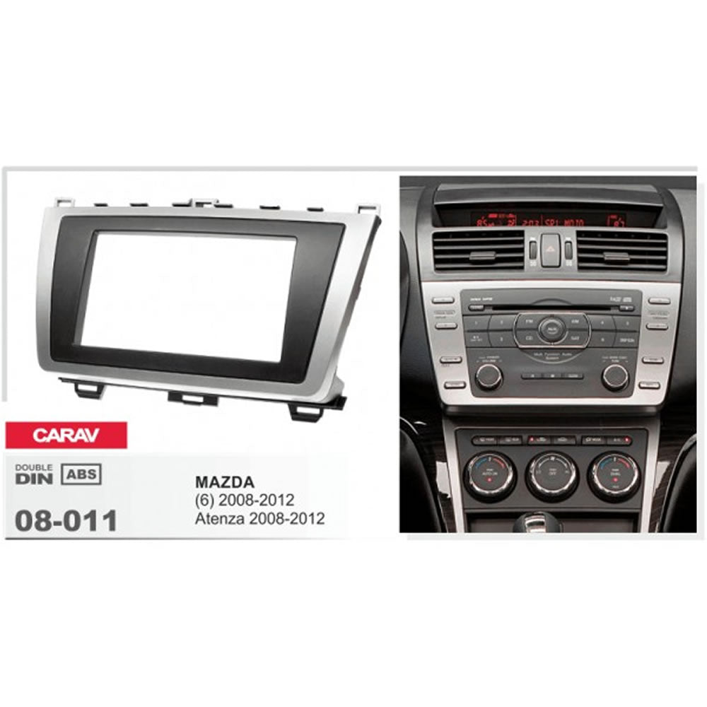 Carav 08-011 Mazda 6 In-Dash Car audio installation kit