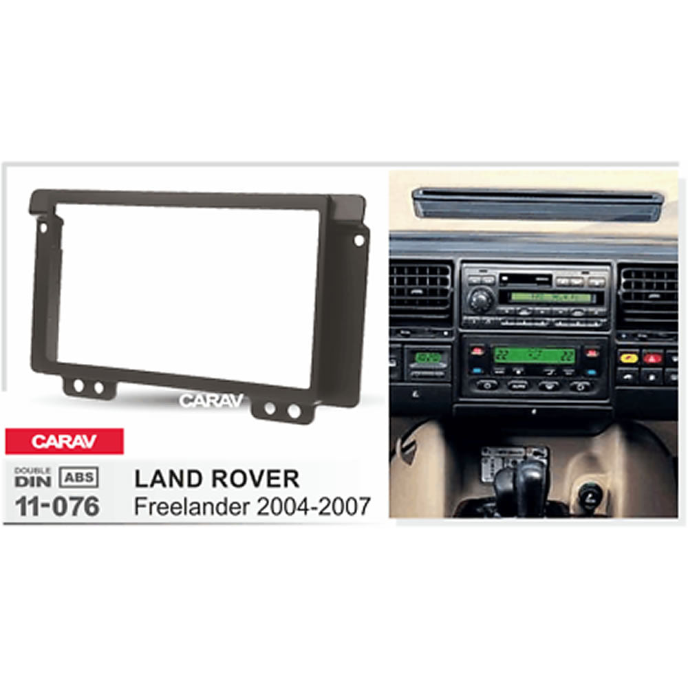 Carav 11-076 Land Rover Freelander In Dash Car Radio Trimplate