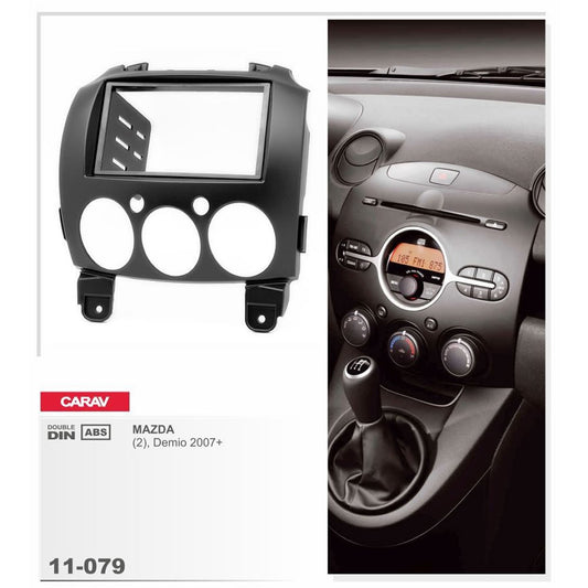 Carav 11-079 Mazda 2 In-Dash Car audio installation kit (Radio Trim)