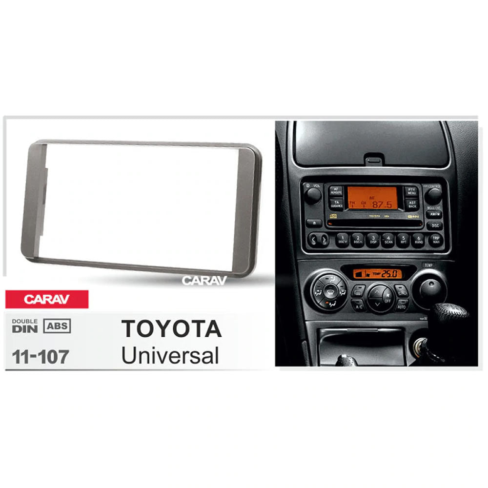Carav 11-107 Toyota, Subaru In-Dash Car audio installation kit (Radio Trim)