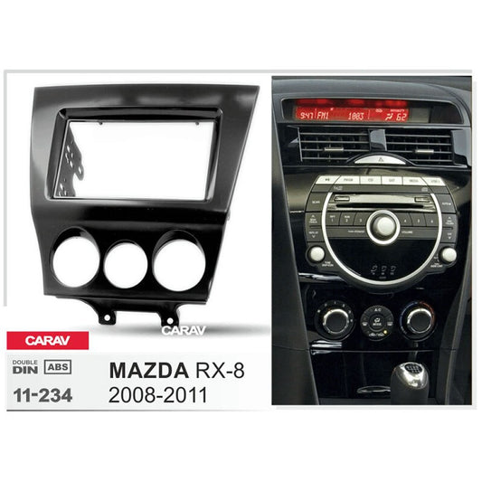 Carav 11-234 Mazda RX-8 In Dash Car Radio Trimplate
