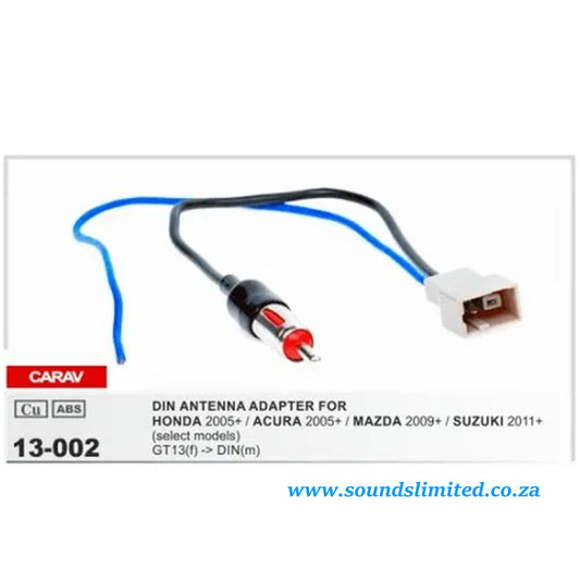 Carav 13-002 Honda, Mazda, Suzuki Antenna Adapter for Car Audio Installation