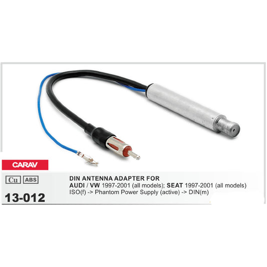 Carav 13-012 VW, Audi, Seat Antenna / Aerial adapter for car audio installation