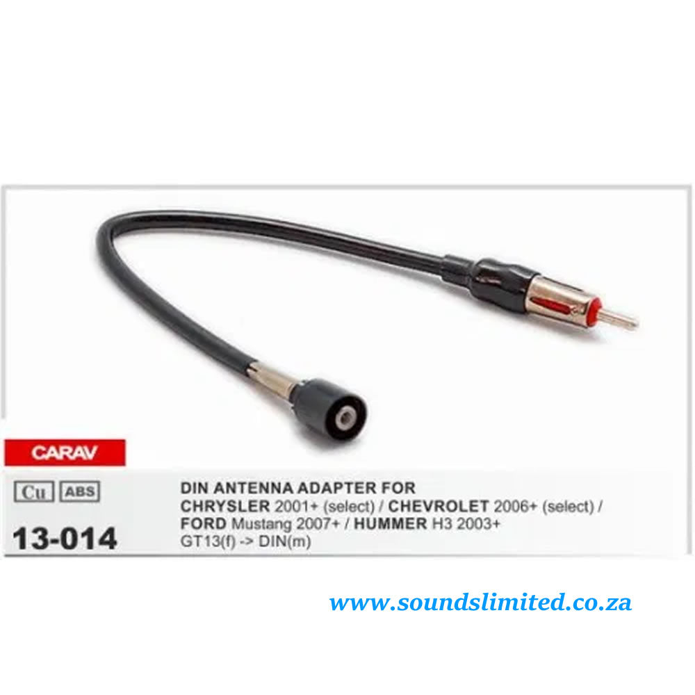 Carav 13-014 Chev, Hummer Antenna Adapter for Car Audio Installation