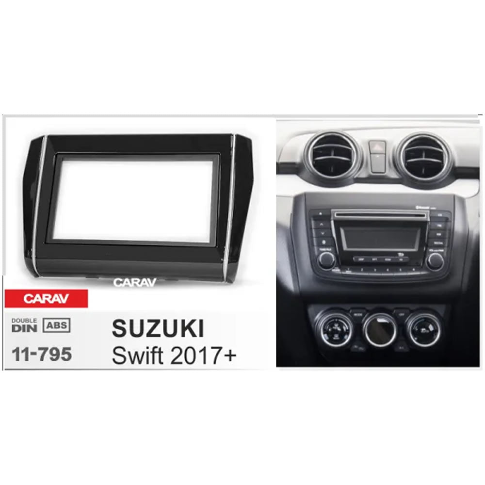 Carav 11-795 Suzuki Swift 2016+ In-Dash Car audio installation kit (Radio Trim)
