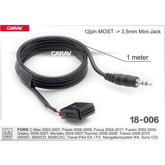 Carav 18-006 - Aux Adapter for Ford