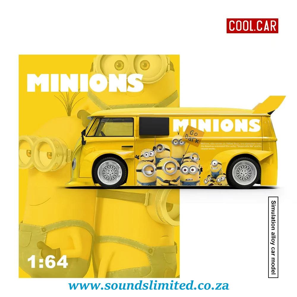 Cool Car Volkswagen TI PICKUP Minions Yellow CC642953