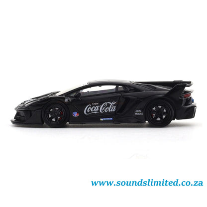 Cool Car Lamborghini Aventador GTEVO Coca Cola Black CC643822