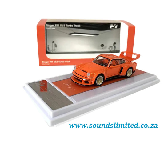 Finclassically 1/64 Porsche Singer 911 DLS Turbo Race Orange