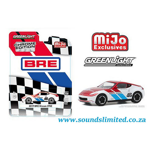 Greenlight 1/64 2019 Nissan 370Z BRE 51332 Chrome Edition
