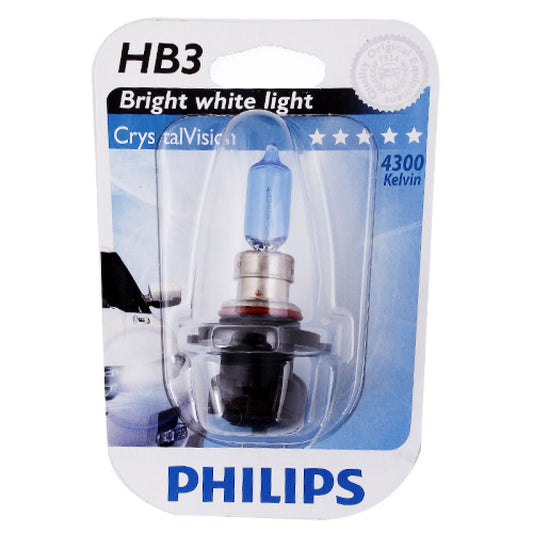 Philips Crystal Vision - HB3 4300K Bright White Light