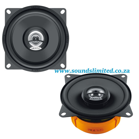 Hertz DCX100.3 100mm Two Way Coaxial 60 W 4 Ohm Speakers