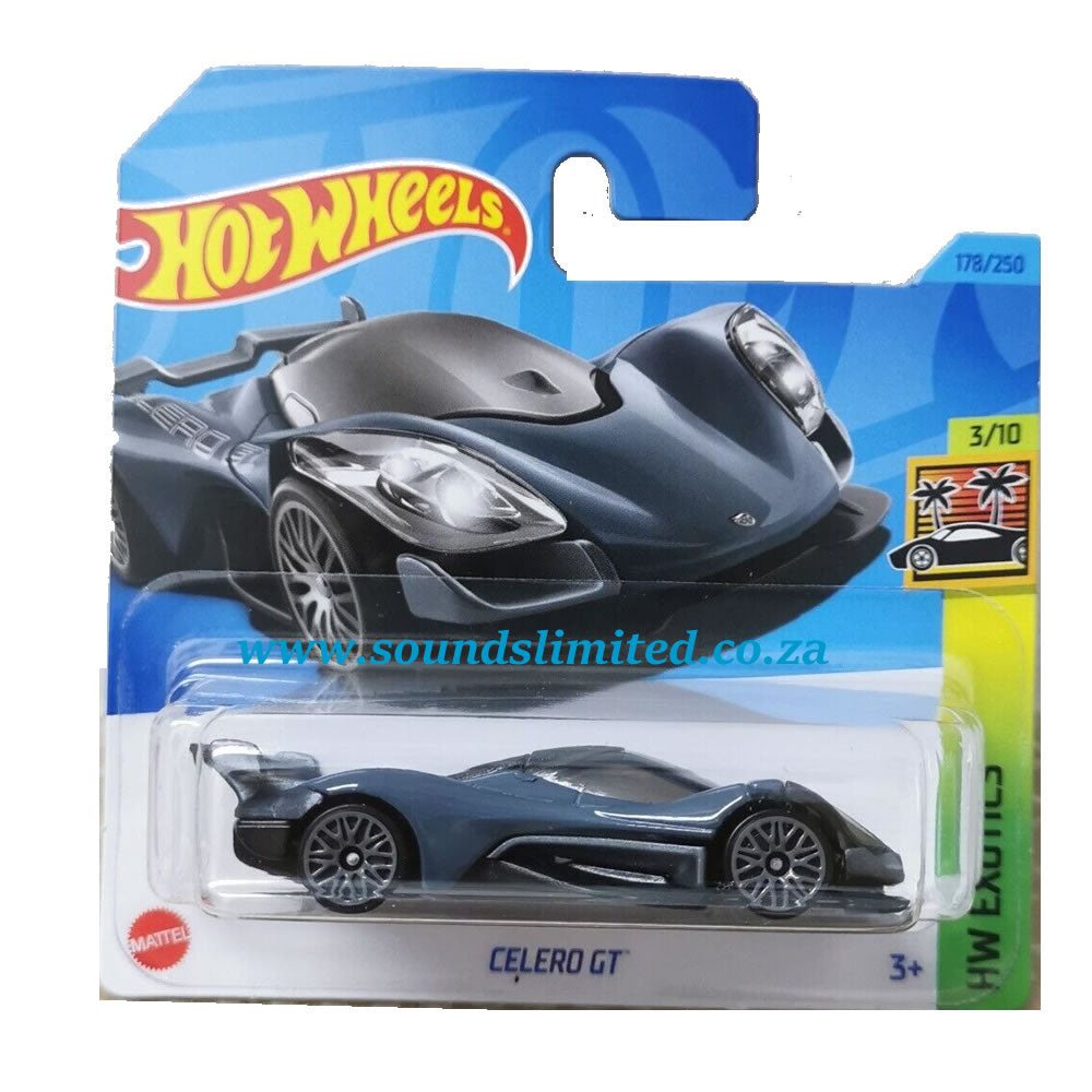 Hot Wheels 2023 Case J Mainline Celero GT Short Card HKG54