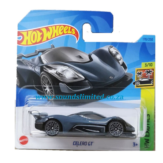 Hot Wheels 2023 Case J Mainline Celero GT Short Card HKG54